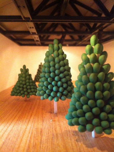 'The Evergreen Forrest" Installation shot